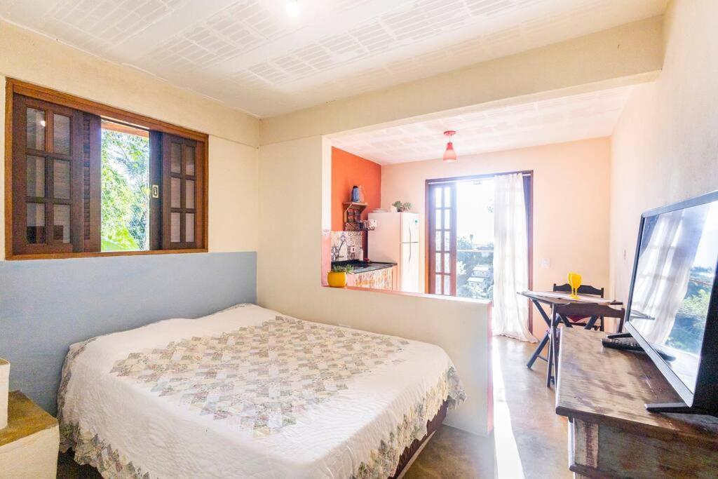 chalé com cozinha vista mar fartura Ilhabela Exterior foto